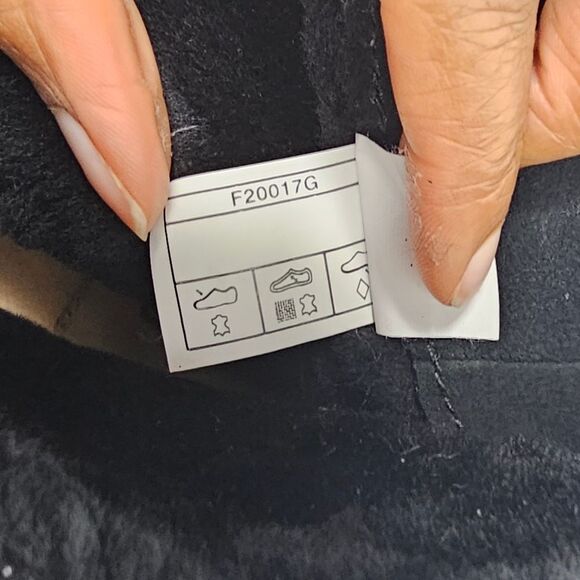 Ugg Pure Black Alasdair Leather Wedge Boots - Picture 12 of 14